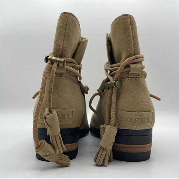 Sorel Farrah Suede Ankle Boots - Picture 3 of 6